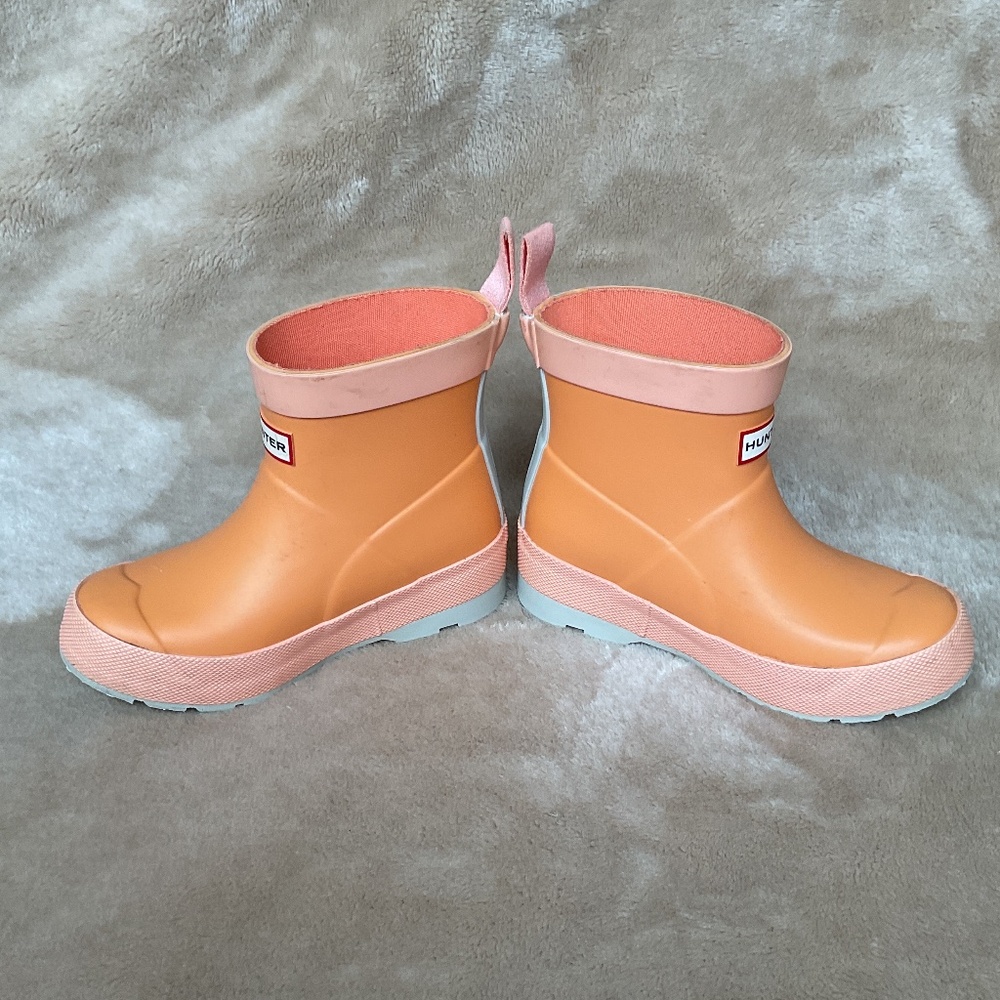 Hunter Play Short Kids Boots Size 12 orange - Picture 5 of 8